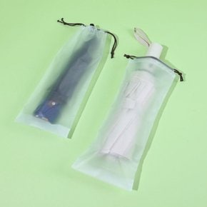 우산 우양산 양산 장마 반투명 방수 단우산 끈조절 파우치 B15