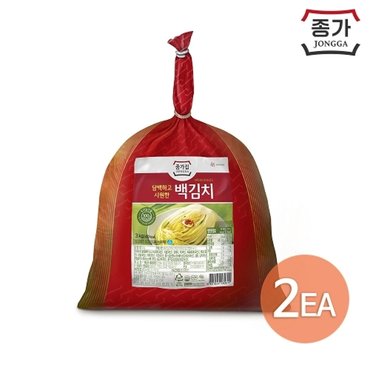 종가집 종가 백김치 3kg x 2개