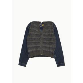 블레스 26FW Jeansmeetsknit Cardigan, Unique