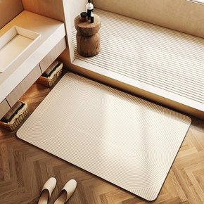 미끄럼방지 소프트 규조토 발매트 욕실 주방 40x60