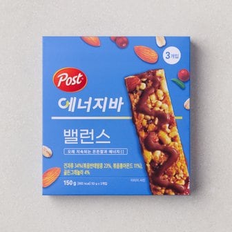  포스트 에너지바 밸런스 150g