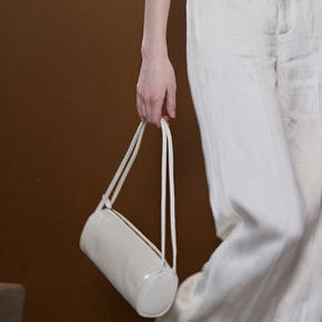 CYLINDER BAG-WHITE