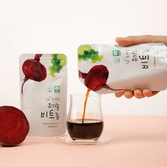 텐바이텐 산지직송 유기농 비트즙 100ml 100포 국산 제주 비트