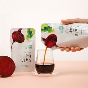 산지직송 유기농 비트즙 100ml 100포 국산 제주 비트