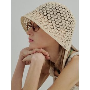 Lasa punching bonnet hat_3color