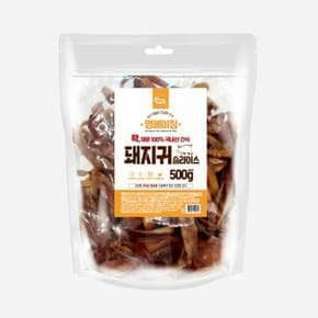 한그득 멍메이징 돼지귀슬라이스 500g