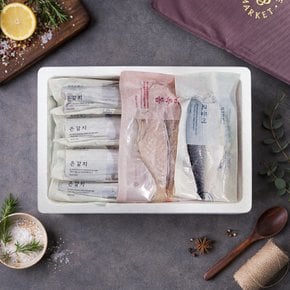 [9/21일 10시 결제건까지 명절전배송] 신세계 갈옥고 세트 1.08kg(갈치300g*1미,옥돔180g*1미,고등어150g*4팩/신세계가방 포장)