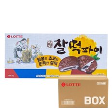 롯데 명가 찰떡파이 210g 12입