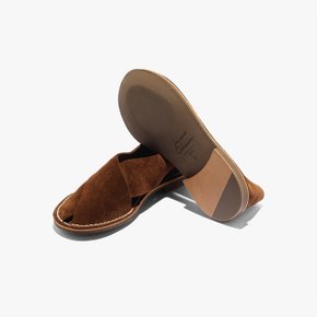 JACQUES SOLOVIERE PARIS 자크 솔로비에르 브라운 샌들 BIARRITZ MARACCA SANDAL BROWN