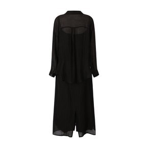 썸머 시스루 셔츠 세트 뷔스티에 원피스 (GQ4ST013F)