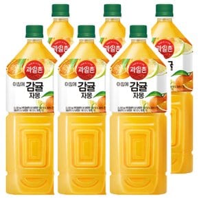 과일촌 아침에 감귤자몽 2L x 6페트