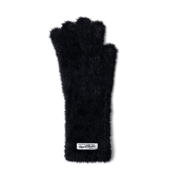 허그 앙고라 핑거홀 장갑_5color