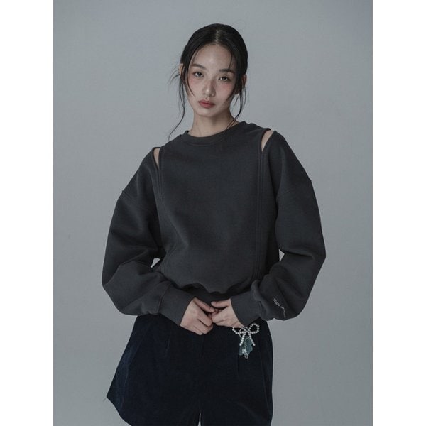 [리퍼브]APPEAL SWEATSHIRT_DARK GRAY