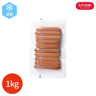  에스푸드 숯불갈비향 소시지 1kg