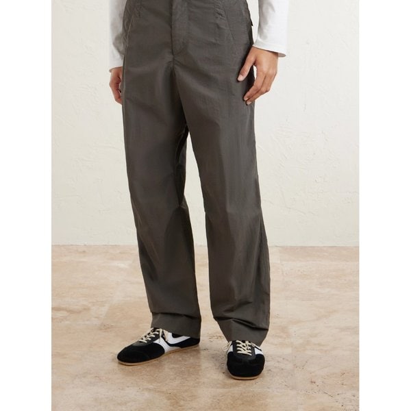 가죽 트리밍 스웨이드 스니커즈 46376663163006291