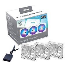 MSI MPG EZ120 ARGB 시스템쿨러 화이트 (3PACK/Controller)