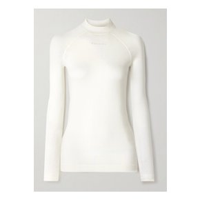 팔케 노르딕 울 혼방 탑 화이트 1647597343741203