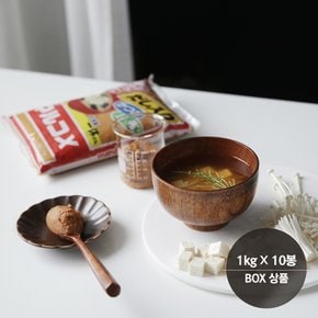 잇큐상 마루코메 미소 1kgX10개 된장국 일본 미소된장