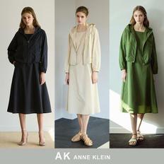앤클라인 [런칭가89,900원]25SS AK  앤클라인 풀셋업 자켓 원피스 2종