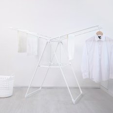 Y형 화이트 빨래건조대