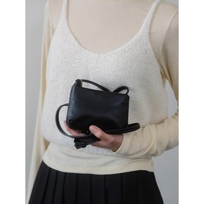 Two-pocket Mini Bag - Black