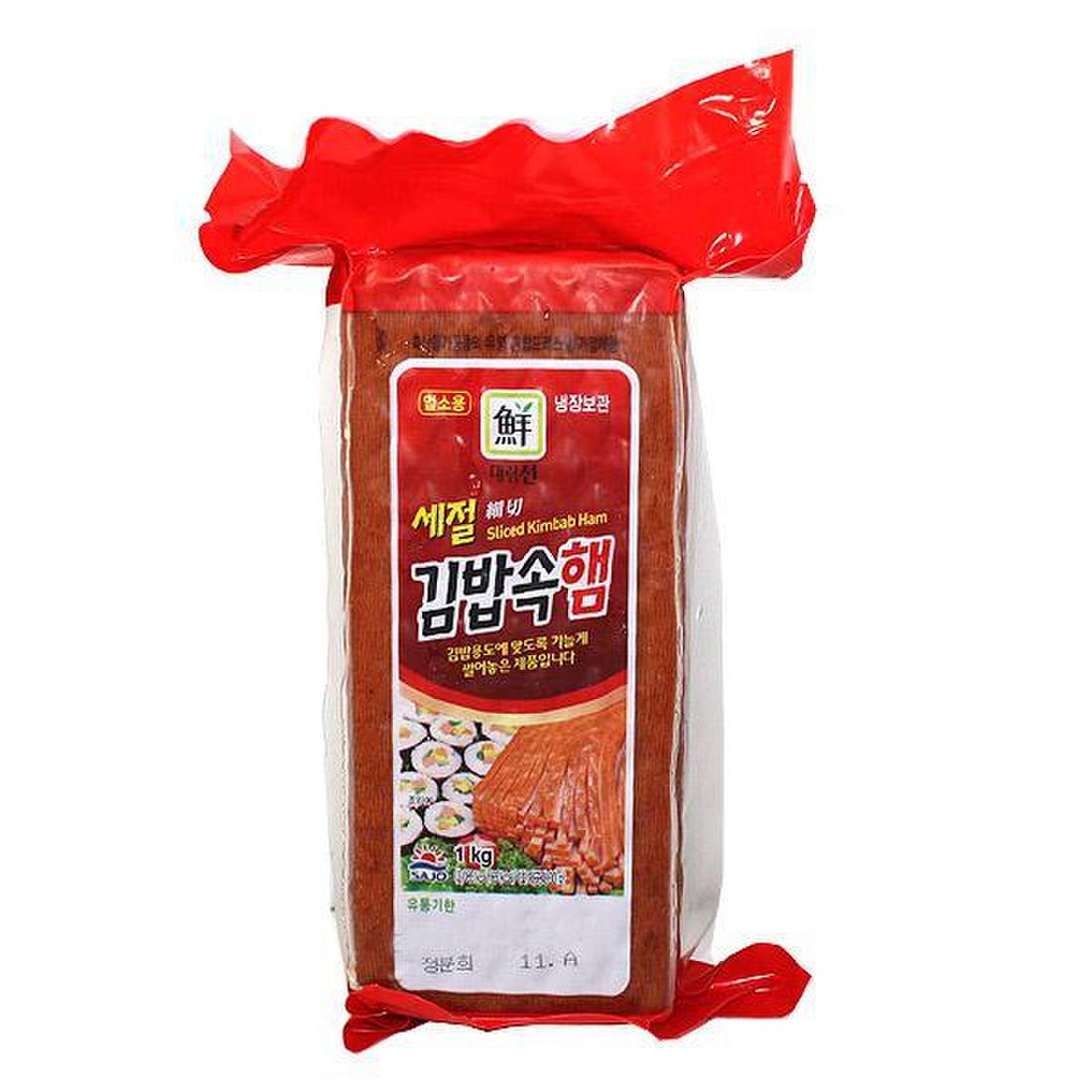 소시지 햄 세절햄 대림선 세절김밥속햄1kg 2개