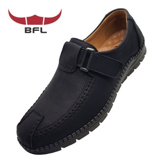 BFL OUTDOOR 857 블랙 남성 캐주얼화 정장 로퍼 단화 구두 천연가죽