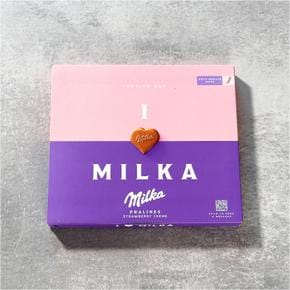 밀카 초콜릿 아이 러브 밀카 딸기 110g
