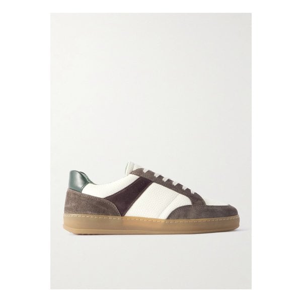 미스터 피 컬러블록 스웨이드 가죽 스니커즈 46376663162923968