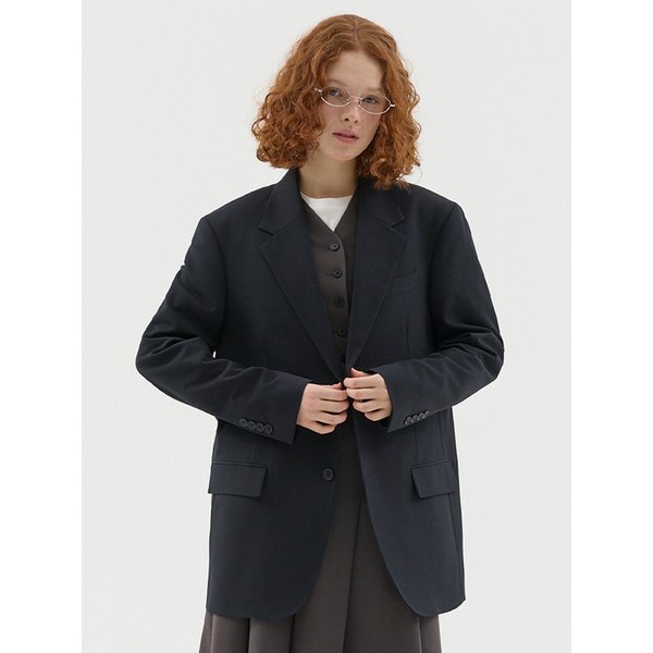 우먼 오버핏 블레이저