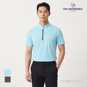 남성 쿨매쉬 반목 반팔티셔츠_STTM222181