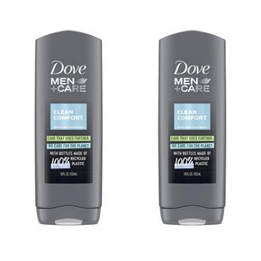 [해외직구]도브 맨케어 클린 컴포트 바디워시 532ml 2팩/ Dove Men Care Body Wash Clean Comfort 18oz