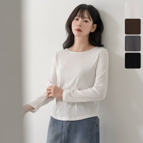 버로우 보트넥 긴팔 티셔츠