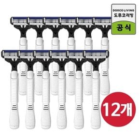 페이스4 휴대용면도기 12P/4중날