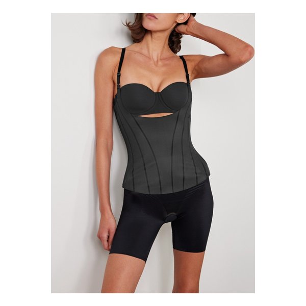 스팽스수퍼스컬프™ 토탈컨투어 오픈 버스트 캐미솔 블랙 1647597343822691