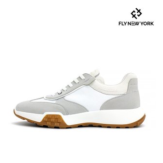 플라이뉴욕 FLY NEW YORK 플라이뉴욕 알베로 남성스니커즈 그레이 NYSM009