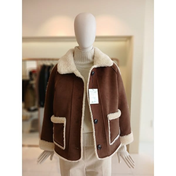 [여주점] 씨씨콜렉트 리버시블무스탕점퍼 E254psj161