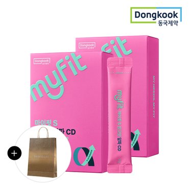 동국제약 [동국제약/쇼핑백증정]마이핏S 핑크핏 알파CD (14포) 2박스