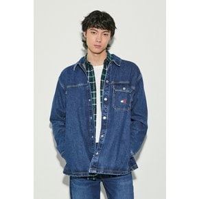 남성 에센셜 데님 오버셔츠 T32E7WSH13TMT1 TOMMY JEANS