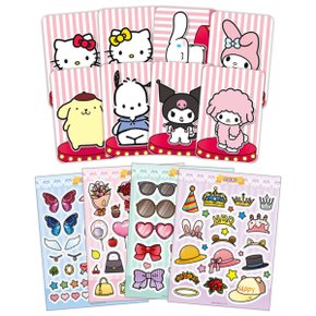 산리오캐릭터즈 메이크업 드레스업 스티커놀이/코디놀이/토이북