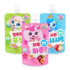 캐치티니핑 퐁당 음료 파우치 100ml 1개 과채음료