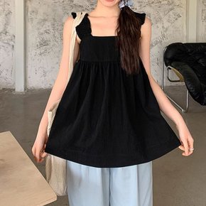 리보니 나시 블라우스