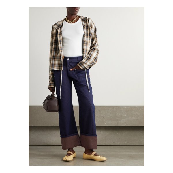 트위스트 비대칭 하이라이즈 진 블루 46376663162891646