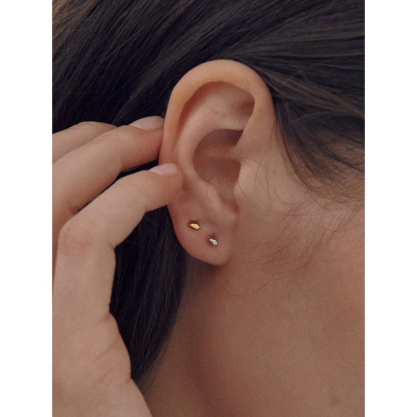 [1차 리오더] 925silver 플레아 미니 조약돌 귀걸이