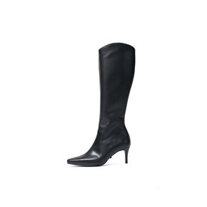 The Glossy Long Boots_Matte Black