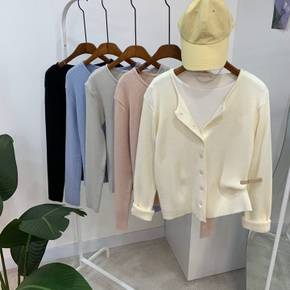 소하 골지 긴팔 니트 가디건 5color