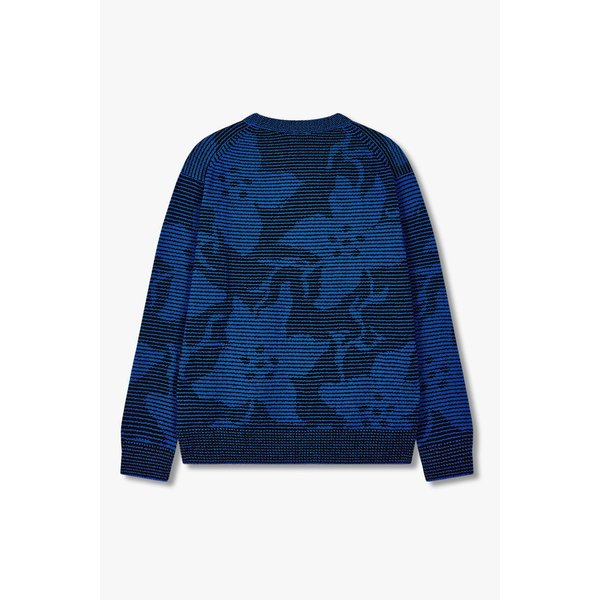 [PS PAUL SMITH] 플로럴 자카드 니트 풀오버 5735328009000
