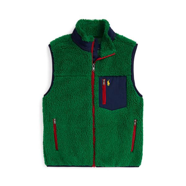 폴로 키즈 남아 8-18세 테디 플리스 하이브리드 베스트(CWPOOTWYN220067300)