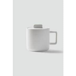 전자레인지용 1인 도자기 밥솥_650ml_화이트