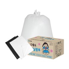 킹스봉 재활용 분리수거 평판 쓰레기봉투 20L Box (2500매)